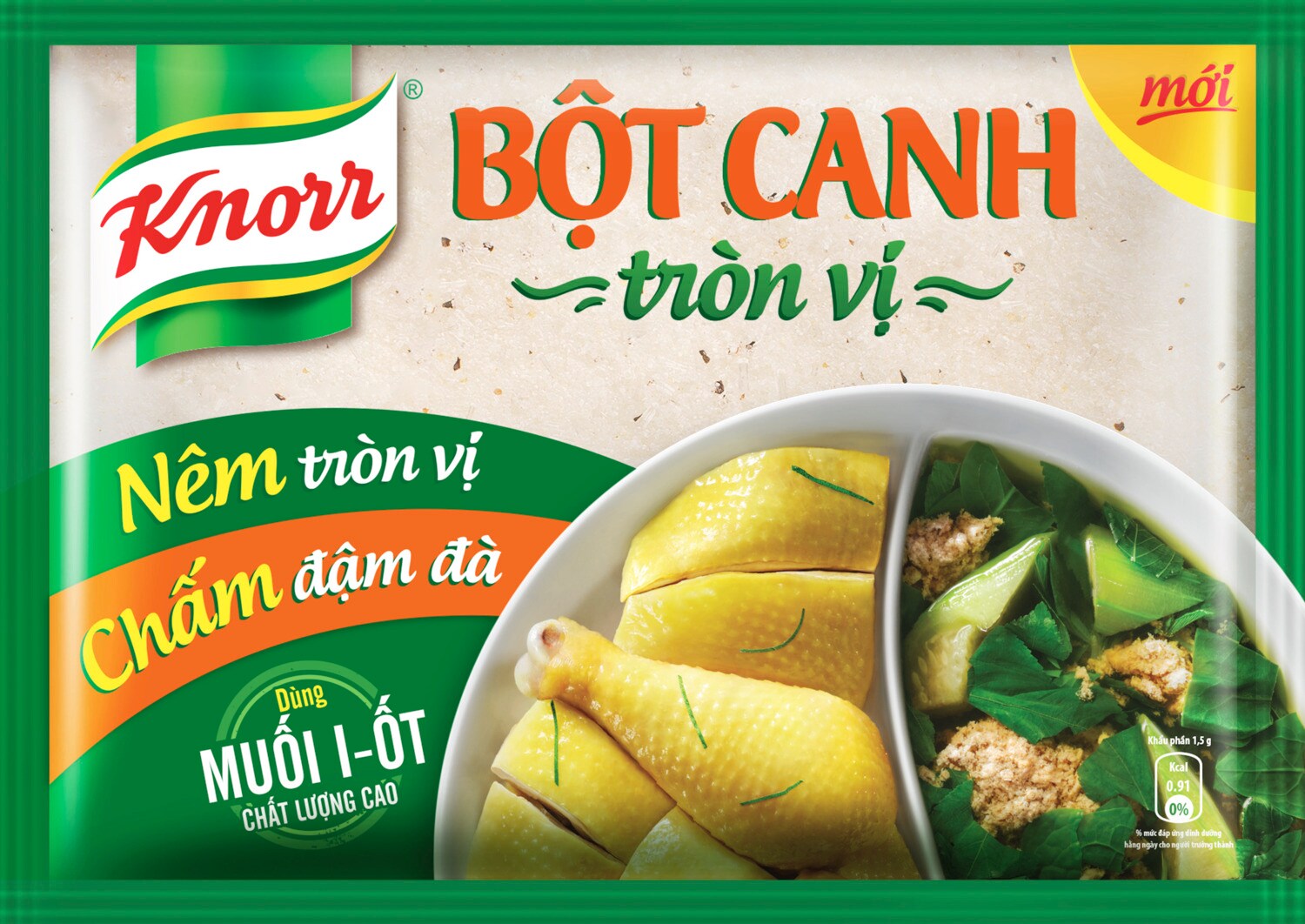 Bột Canh Tròn Vị Knorr Túi 190g