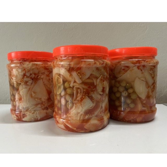 Măng ớt ngâm cay măng ớt đặc sản tây bắc có mắc mật