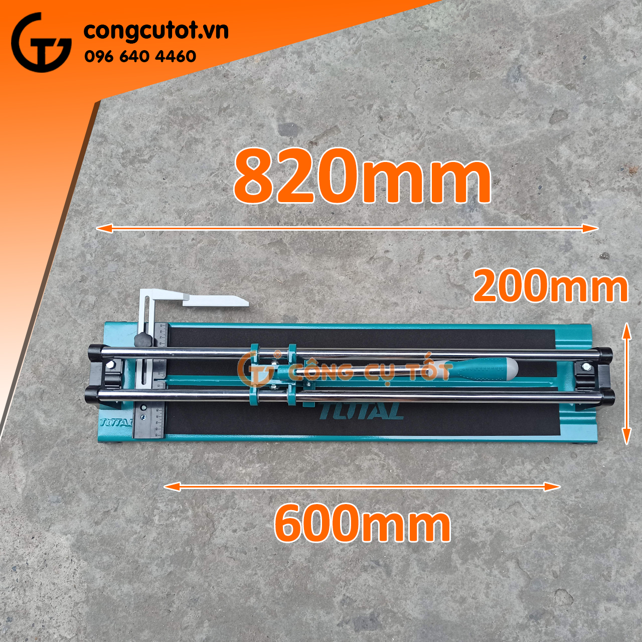 Bàn cắt gạch men ingco htc04600, total tht576004 - 600mm
