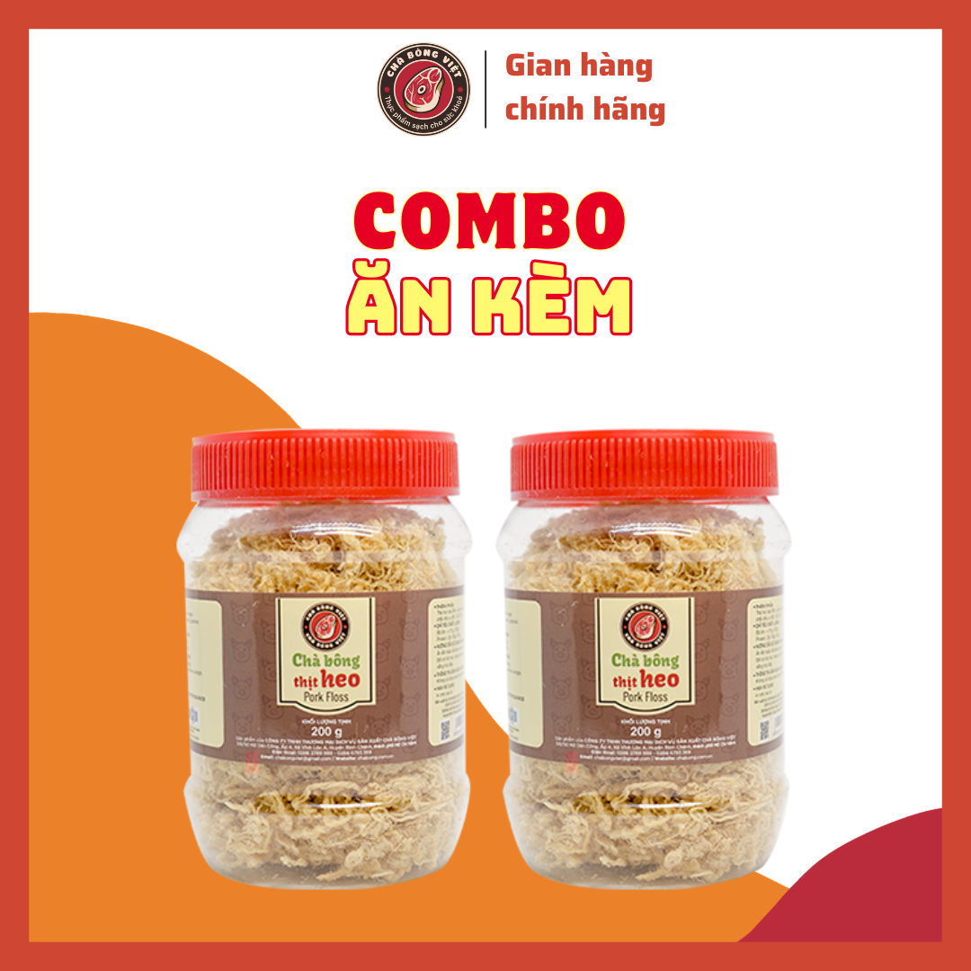 Combo 2 hủ chà bông heo 250g