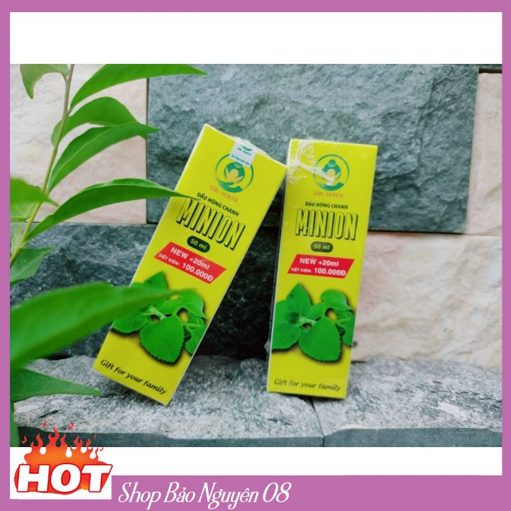 Tinh dầu húng chanh minion 50ml