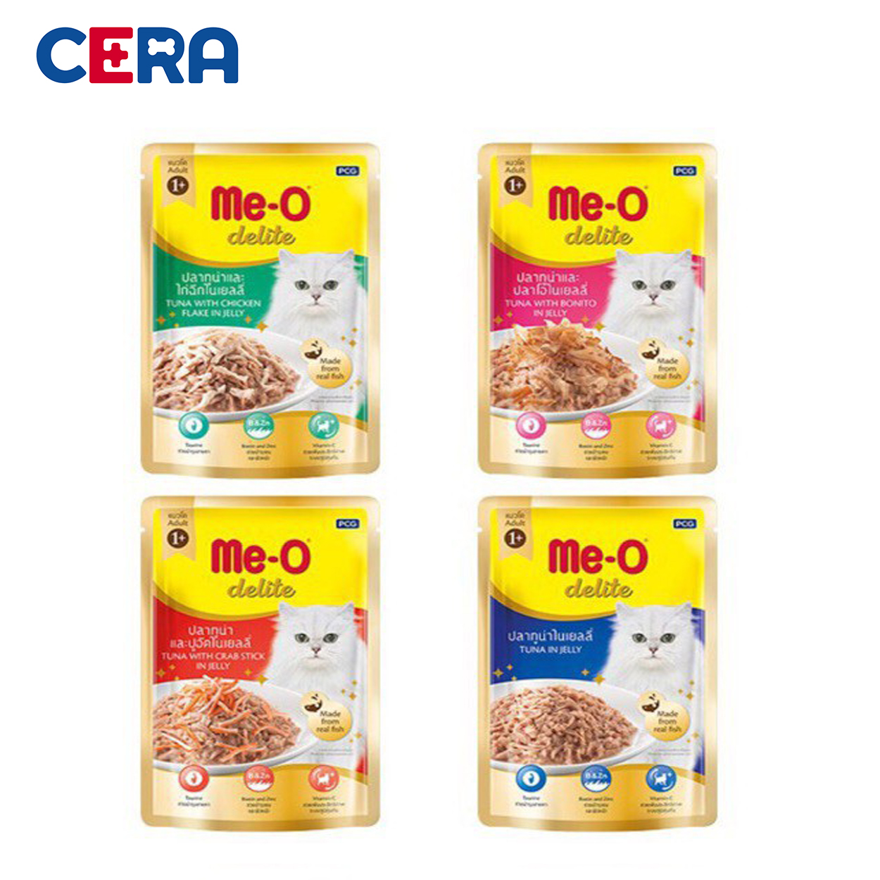 Pate cho mèo sốt thịt viên - pate me-o