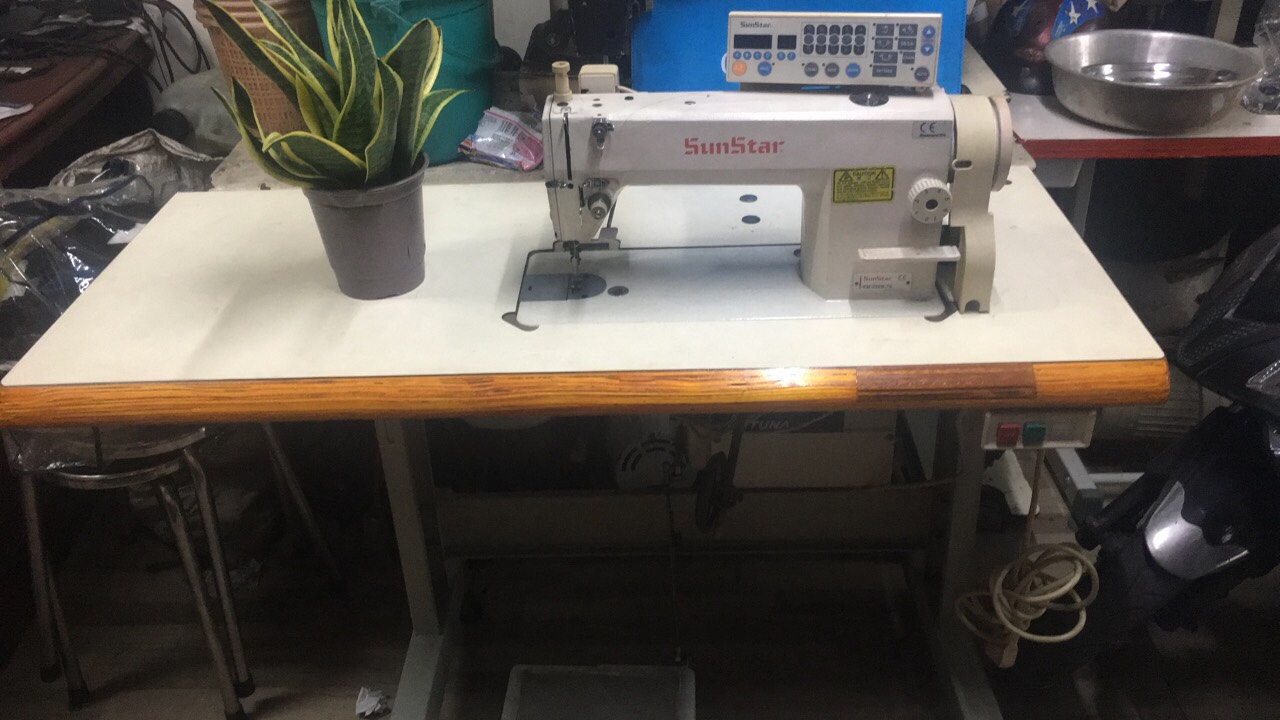 [HCM][Trả góp 0%]MÁY MAY SUNSTAR ĐIỆN TỬ TỰ ĐỘNG CẮT CHỈ CHÍNH HÃNG