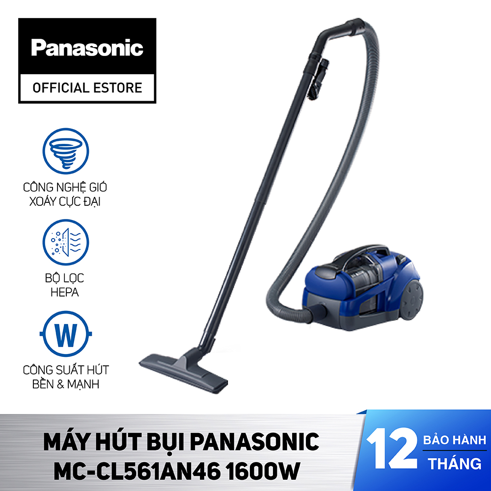Máy hút bụi panasonic mc-cl561an46 - bảo hành 12 tháng - hàng chính hãng