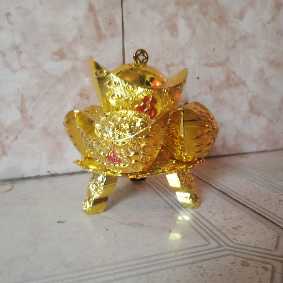 [HCM]Dĩa vàng tài phúc Lộc 4 cục vàng lớn chưng bàn thờ hút tài Lộc và thịnh vượng cho gia chủ