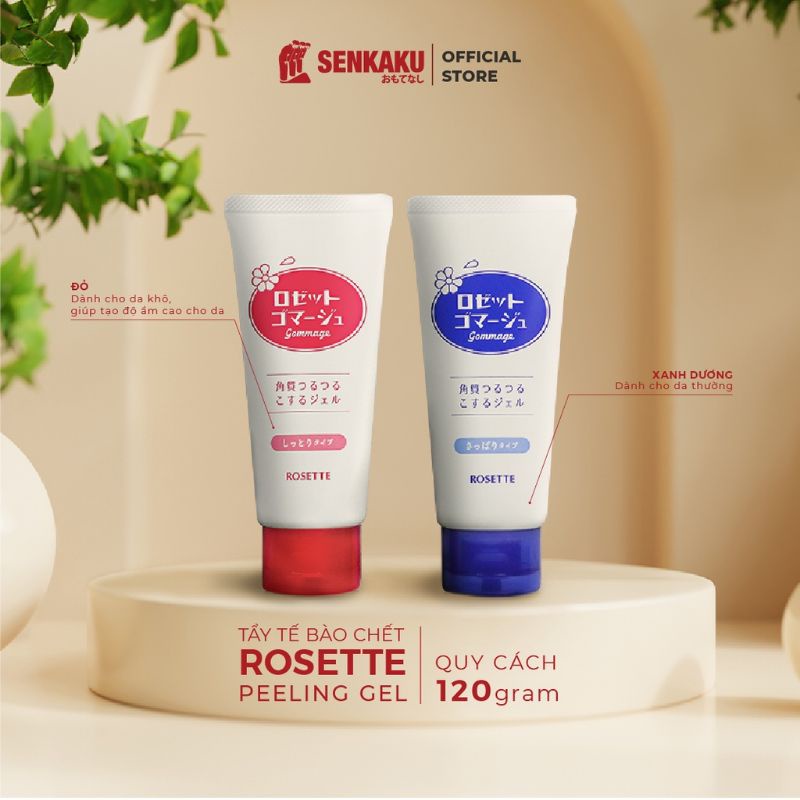 Tẩy da chết Rosette Peeling Gel