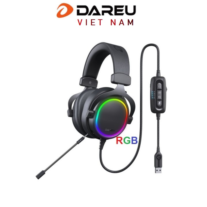 Tai nghe dareu eh925s pro rgb 7.1- dareu việt nam