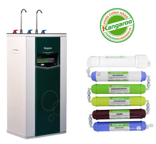 Máy lọc nước ro nóng lạnh kangaroo kg10a310 lõi