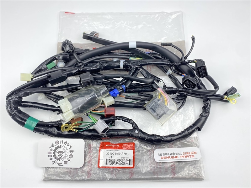 Bộ dây điện sườn vario click 150 2018 2021 chính hãng honda 32100k59a70 / 32100-k59-t10