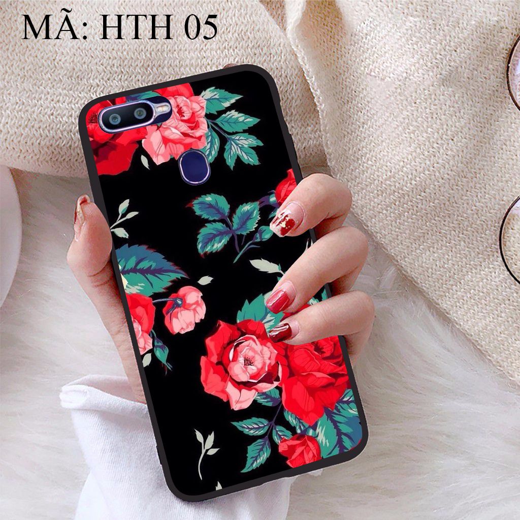 [HCM]Ốp lưng iCase dành cho Oppo F9 viền dẻo TPU BST Hoạ tiết Hoa