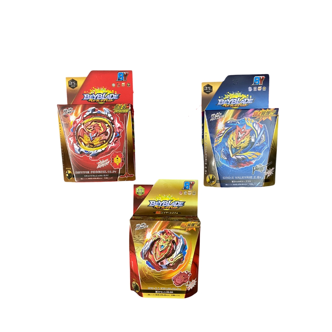 [HÀNG CÓ SẴN] Bộ đồ chơi Con quay vô cực BeyBlade Burst kim loại mẫu mới nhất