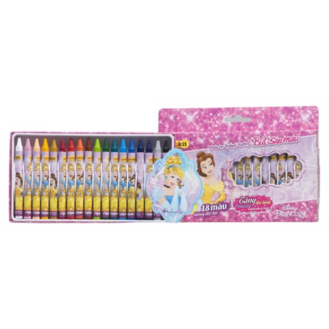Bút sáp màu colokit disney princess cr-c029/pr