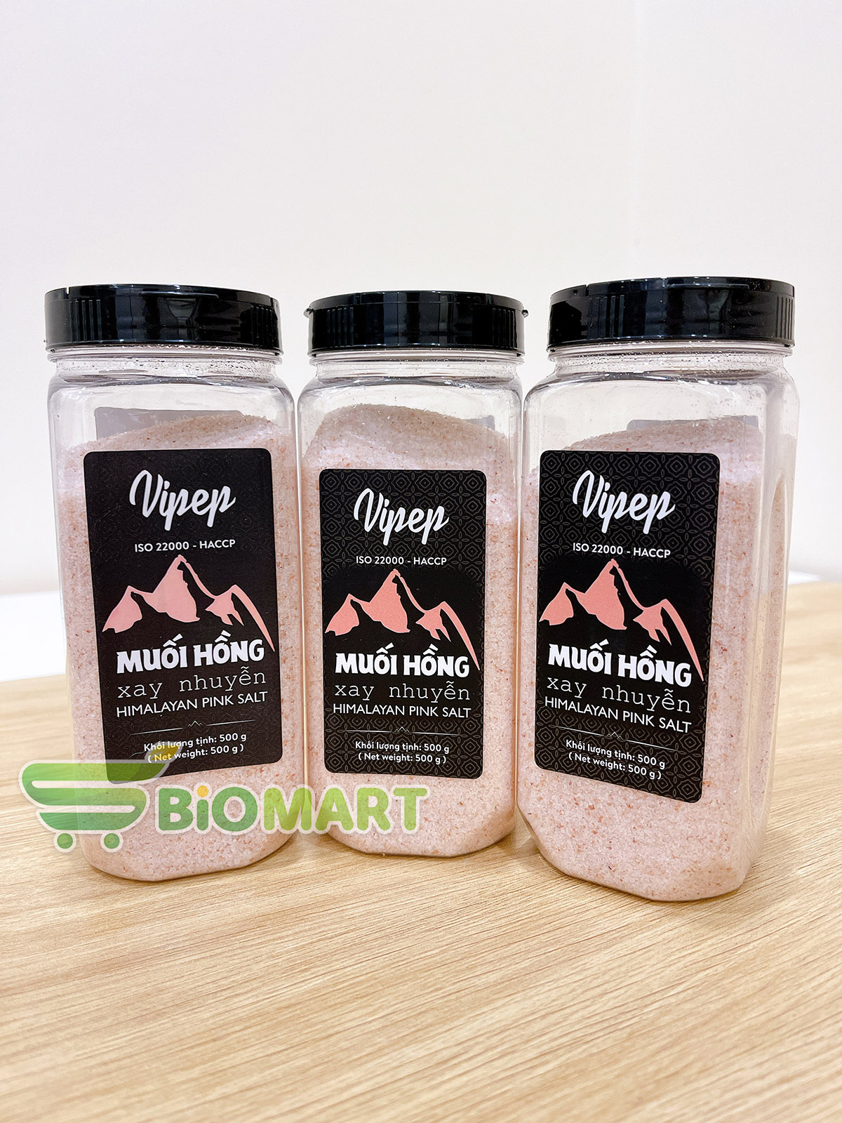 Muối hồng Himalayan Vipep 500gr _ Gia vị an toàn cho mọi gia đình - Himalayan Pink Salt