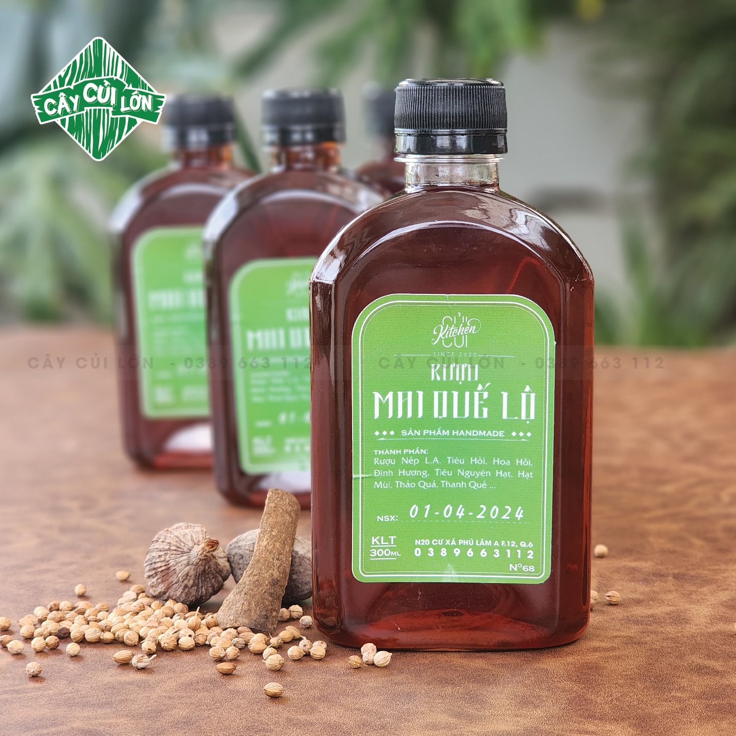 Rượu mai quế lộ 300ml