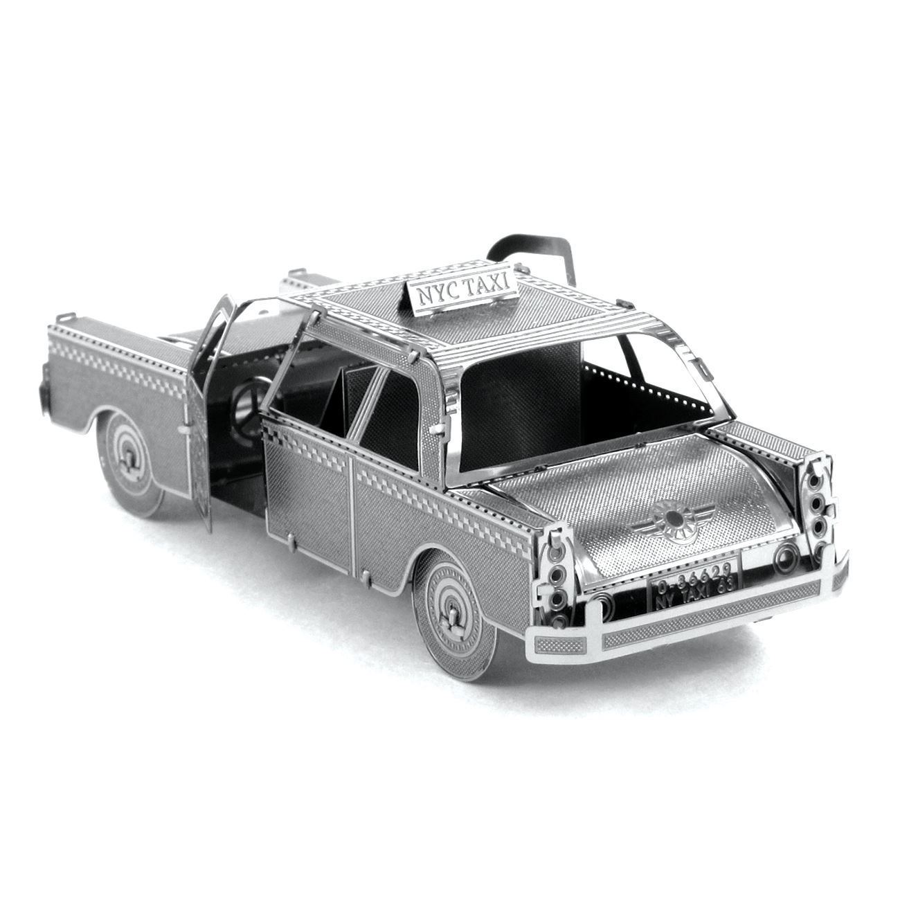 đồ chơi lắp ráp, mô hình 3d kim loại, đồ chơi lắp ráp xe taxi