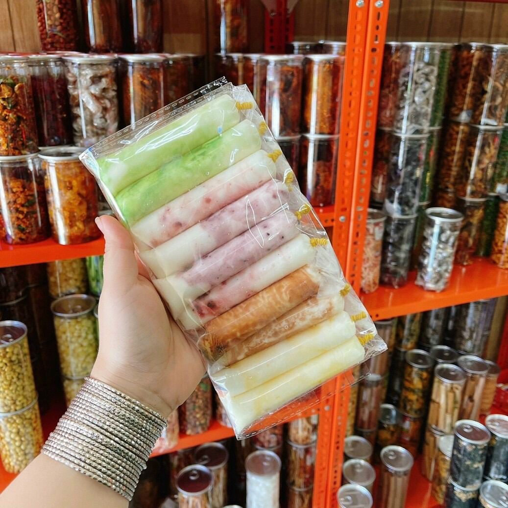 Set sữa chua dẻo sốt trái cây tươi mix 10 vị (giao tphcm)