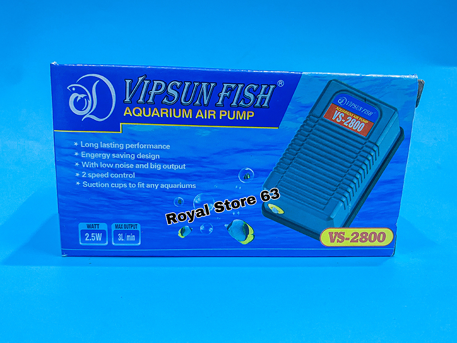 Máy tạo Oxy 1 vòi 2 vòi cho bể cá cảnh Vipsun