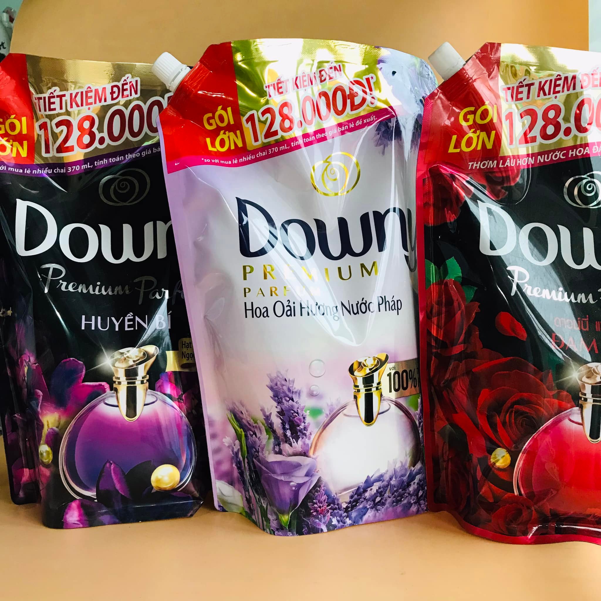 Nước xả downy hương nước hoa thơm ngát túi 1,4l/1,5l/1,6l