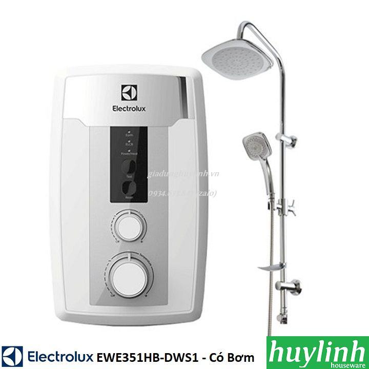 Máy nước nóng trực tiếp có bơm electrolux ewe351hb-dws1 - 3500w