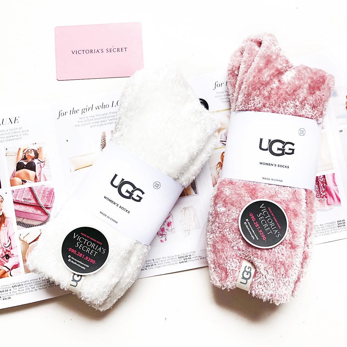 Vớ Giả Lông UGG cao cấp với chất liệu mềm và mịn, kiểu dáng thời thượng - Hàng chính hãng từ Mỹ