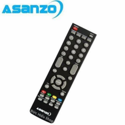 Remote tivi asanzo - asanzo xám