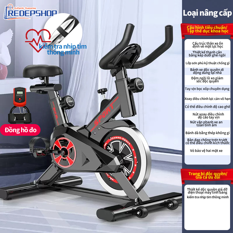 [HCM]Xe đạp tập gym tại nhà dụng cụ tập gym đạp xe tại nhà yên tĩnh tiện lợi nhỏ gọn