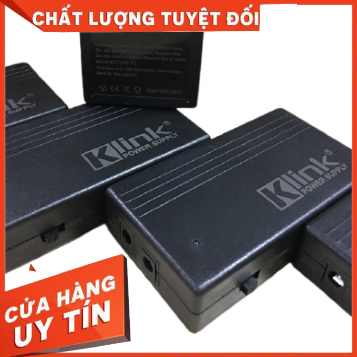 🍓HÀNG CHÍNH HÃNG 🍓 Ups Mini Klink 5v chuyển và cấp nguồn dự phòng Cho Camera Giám Sát Hoặc Thiết Bị Có Điện Áp 5v