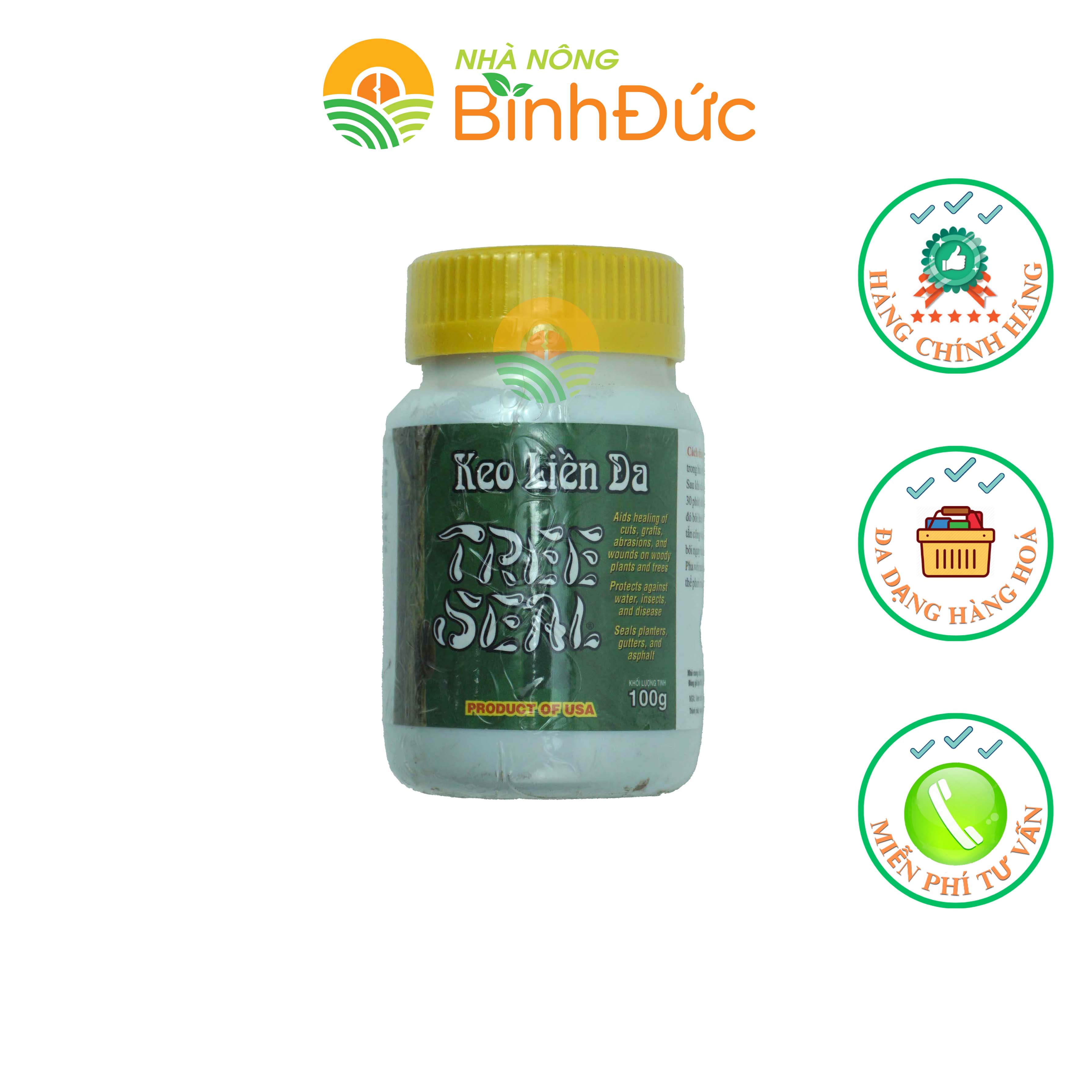 Keo liền sẹo da cho cây tree seal, nhập khẩu từ mỹ.