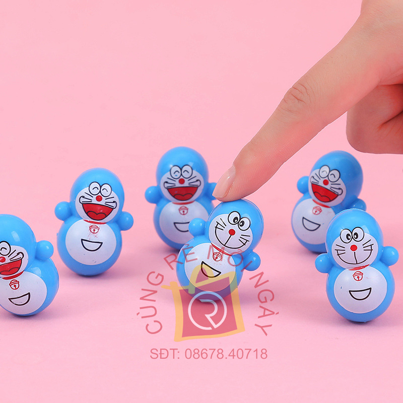 Lật đật mini Doremon ngộ nghĩnh, vui nhộn, siêu cute