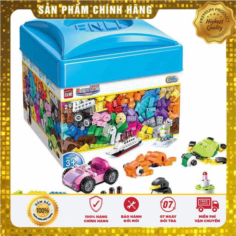 [ BẢO HÀNH 1 ĐỔI 1 ] Bộ Lego hộp vuông 460 chi tiết sáng tạo cho bé yêu, Trò chơi lego sáng tạo 460 chi tiết - Building Block Park 460 PCS
