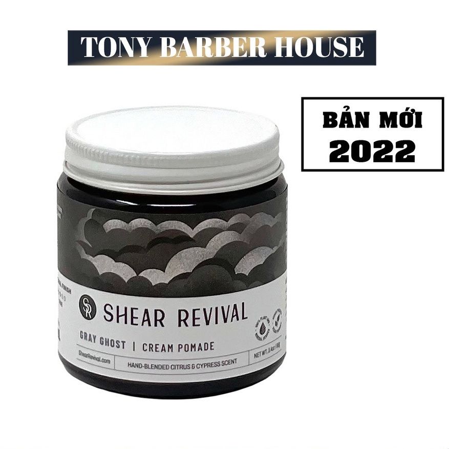 Pomade vuốt tóc shear revival gray ghost