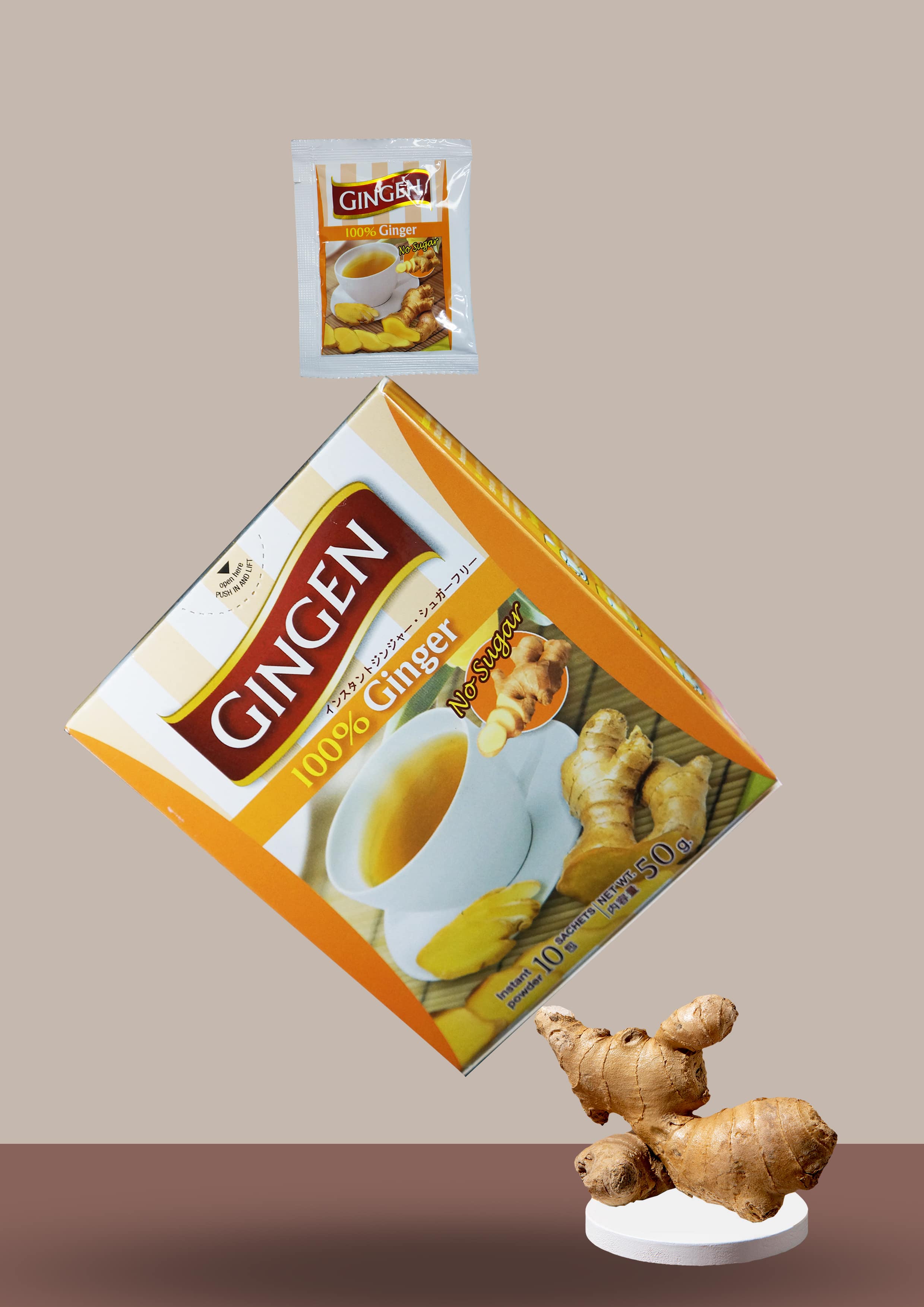 Trà gừng ginger 100% - 50g