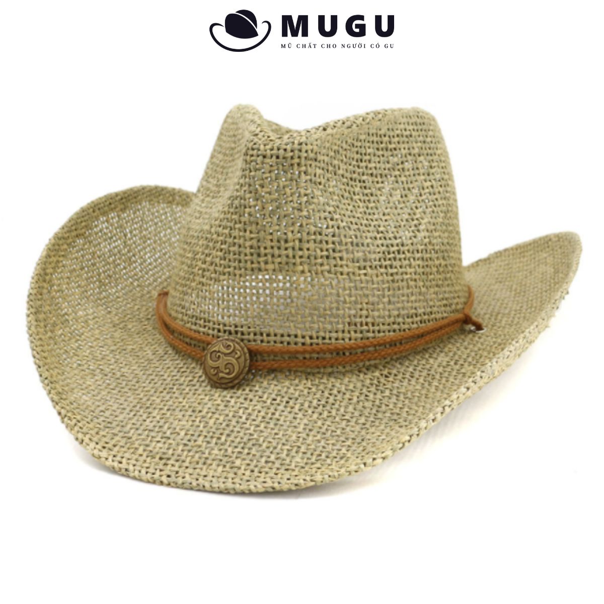 Mũ cói nam nữ mc26 thời trang - mũ cói đi biển chụp ảnh
