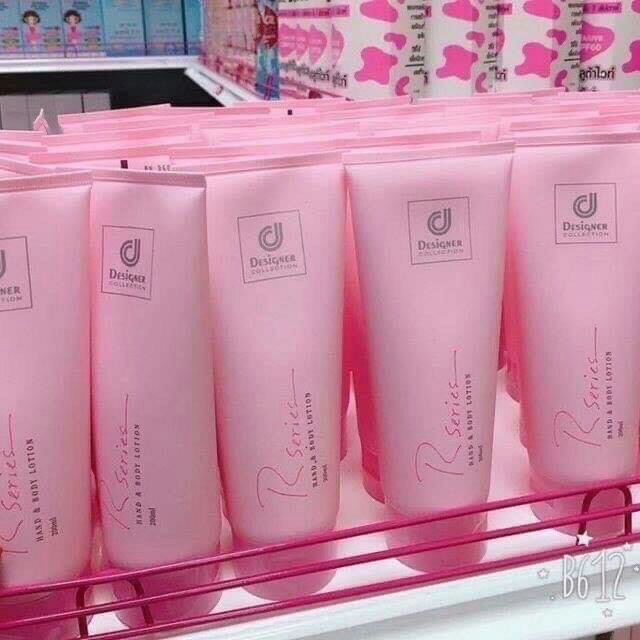 [HCM]Combo 5 Dưỡng thể desiger hoa hồng Dưỡng Thể Hương Nước Hoa Designer R series 200ml