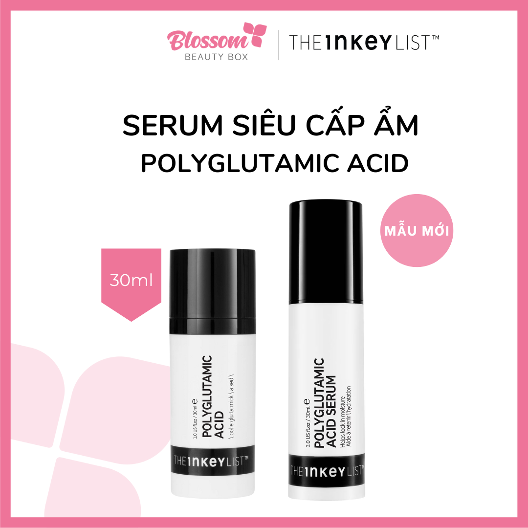 Serum siêu cấp ẩm polyglutamic acid the inkey list 30ml