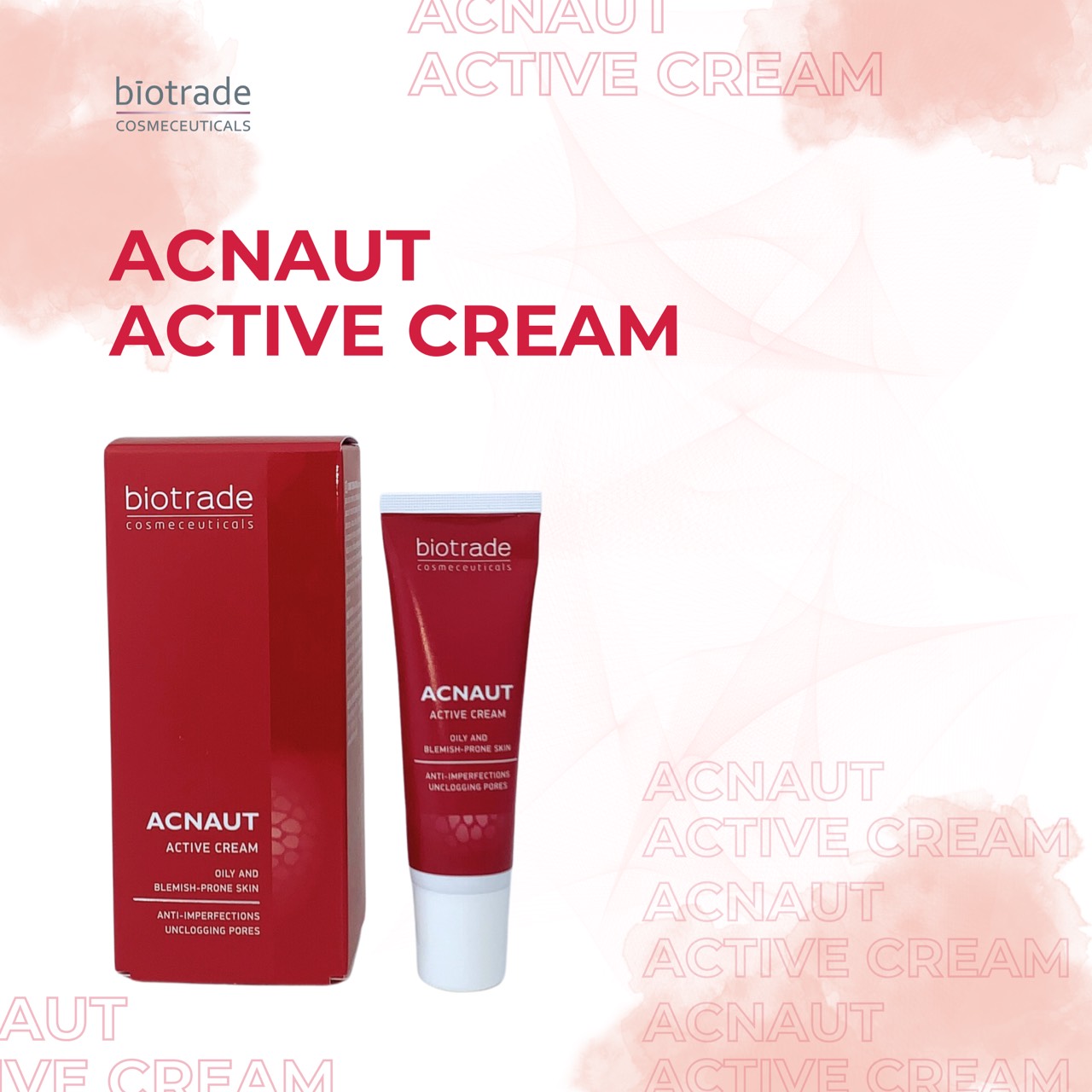 Kem chấm mụn hoạt tính BIOTRADE ACNAUT Active Cream 15 ml