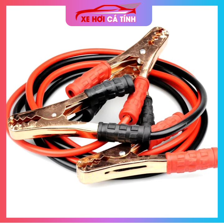 Dây câu bình ắc quy cho xe ô tô dài 1.4m dòng 500a, sản phẩm tốt với chất lượng và đọ bền cao loại tốt dây đồng
