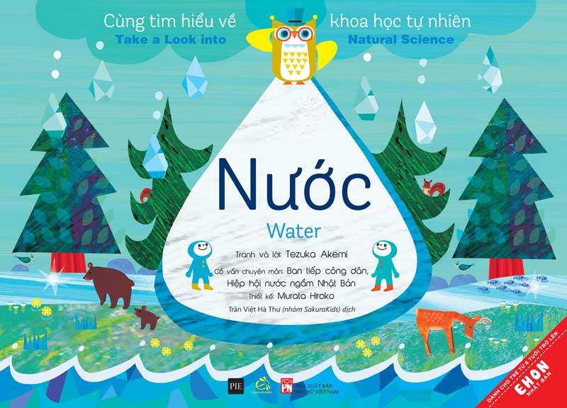 Sách Ehon Nhật Bản Cùng tìm hiểu về khoa học tự nhiên - Nước