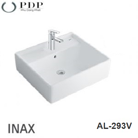 Chậu rửa mặt đặt bàn Inax - Lavabo Đặt Bàn Inax AL-293V - Bồn rửa mặt đặt bàn chính hãng Inax