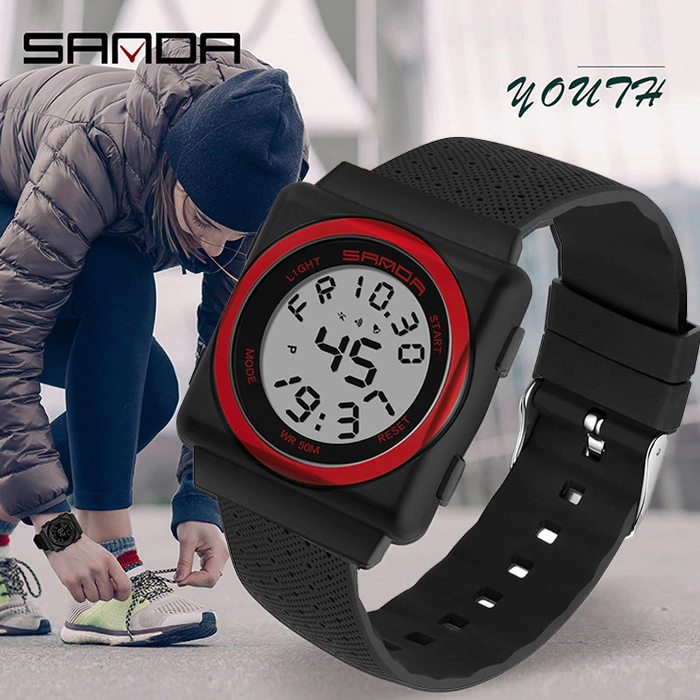 Đồng hồ Nữ Nam Unisex thể thao SANDA JAPAN, Thương hiệu Nhật, Siêu Chống Nước, Đồng hồ thể thao, Đồng Hồ Nữ Đẹp Cao Cấp, Đồng Hồ Nữ Chính Hãng, Đồng Hồ Nữ Đẹp, Đồng Hồ Nữ Chống Nước, Bảo Hành Toàn Quốc 12 Tháng