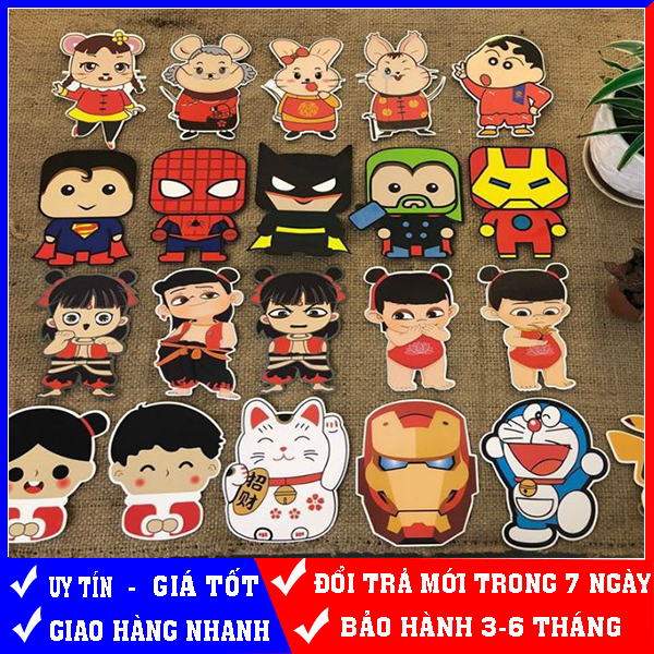 BAO LÌ XÌ HÌNH THÚ SIÊU DỄ THƯƠNG SET 10 BAO - 20 BAO TẾT 2021
