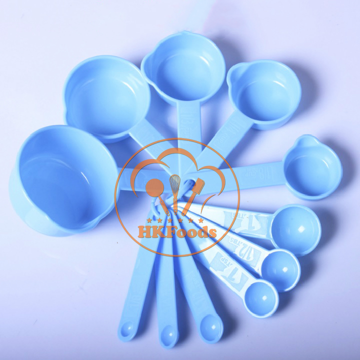 Bộ 11 thìa và cup đong nhựa