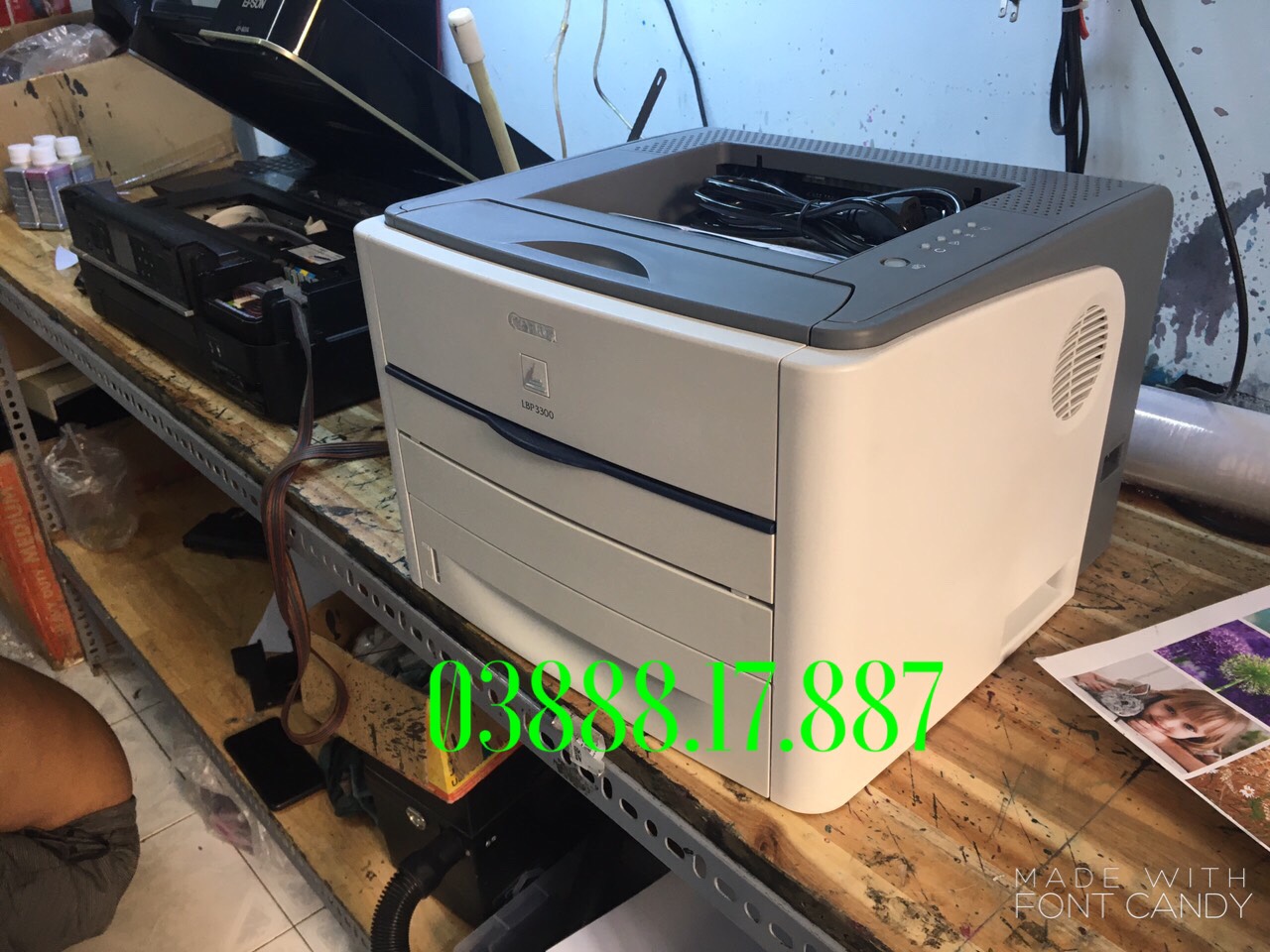 Máy in Canon 3300  Máy  in trắng đen 2 mặt tự động