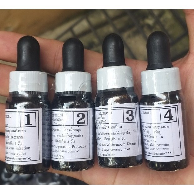 Bio knock 1234 đặc trị các loại nấm cá cây thủy sinh