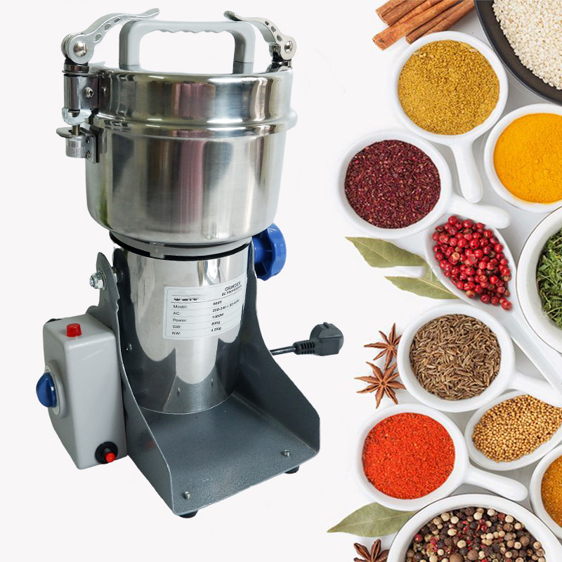 Tặng Rổ Lọc,Chổi Than, Lưỡi Nghiền, Chổi Quét Bột Khi Mua Máy Xay Bột Tinh Bột Nghệ Ngũ Cốc Tam Thất Loại 800g ,Chất liệu inox 304 cao cấp , Lưỡi dao kép sắc bén , Xay nhiều nguyên liệu cùng lúc , Rơ le tự ngắt khi quá tải.