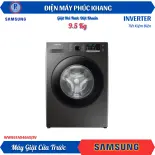 Điện Máy Phúc Khang x Samsung | Máy Giặt Samsung Inverter 9.5 Kg WW95TA046AX/SV - Cửa Trước Ecobubble™ với Giặt Hơi Nước Diệt Khuẩn, 9.5kg