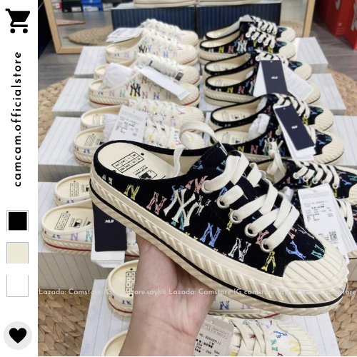 Giày Sục Playball Mule Mono New York Yankees