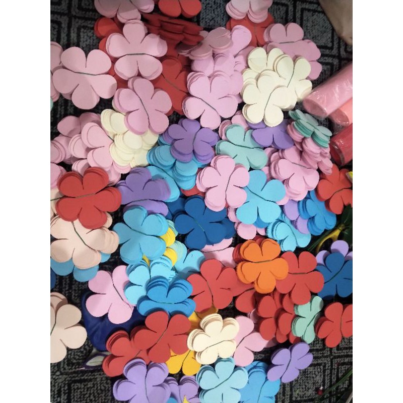 [5 BÔNG] Set HOA HỒNG giấy mỹ thuật tự làm