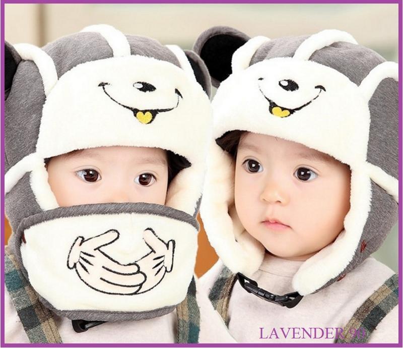 Mũ Len Cho Bé Kiểu Dáng Phi Công, Mũ Len dành cho bé trai và bé gái