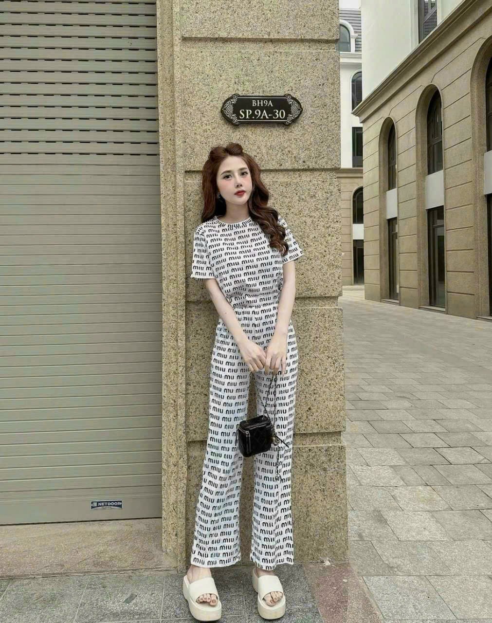 Đồ bộ thun polly phối họa tiết 3D cao cấp